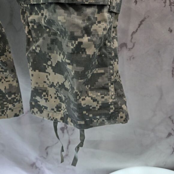 Desert Camo Pants Women 0 25 Short Digital Army BDU Fatigues Military Air Force - Picture 12 of 14
